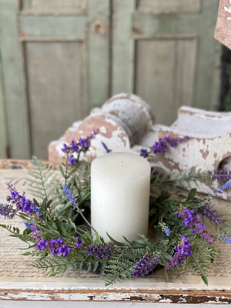 Chastain Lavender Candle Ring | 16" | NOT CURRENTLY IN STOCK - ETA December