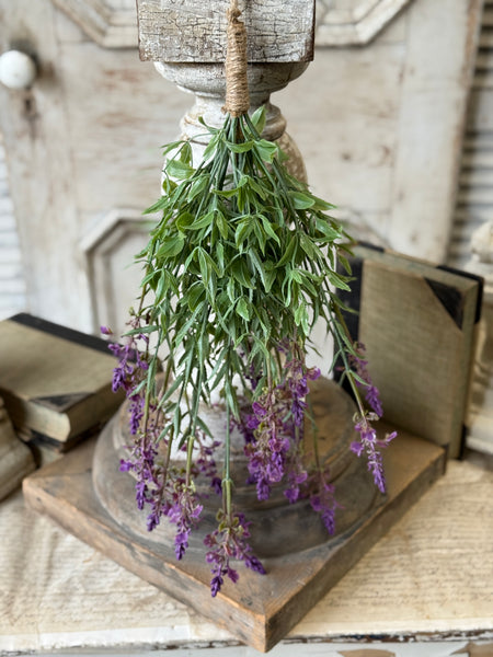 Genevive Lavender Hanging Drop | 20" | NOT CURRENTLY IN STOCK-New For Spring 2027!