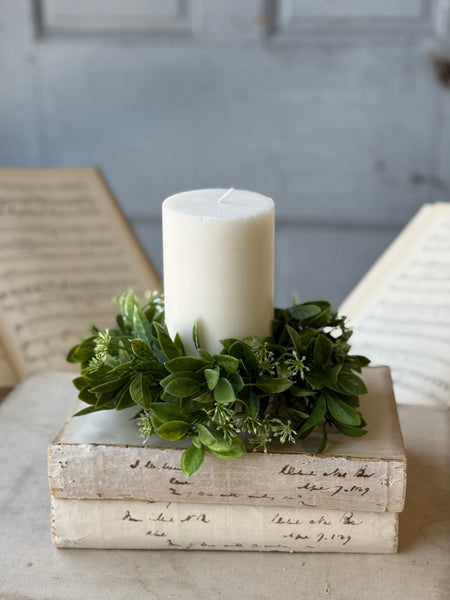 Overbrook Greens Candle Ring | 7" | NOT CURRENTLY IN STOCK-New For Spring 2027!