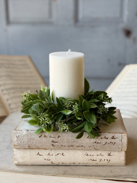 Overbrook Greens Candle Ring | 7" | NOT CURRENTLY IN STOCK-New For Spring 2027!