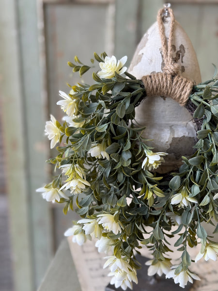 Cassandra Hanging Wreath | 12" | Halo | NOT CURRENTLY IN STOCK-New For Spring 2027!