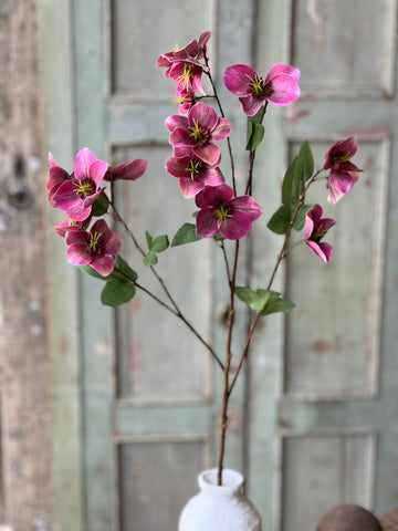 Lenten Boughs Spray | 39" | Garnet | NEW CLOSEOUT + CLEAN UP SPECIAL!  From $2.95 - Last 204pcs!