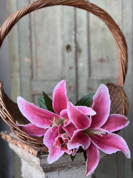 Eden Lily Spray | 40" | Stargazer | NOT CURRENTLY IN STOCK-New For Spring 2026!