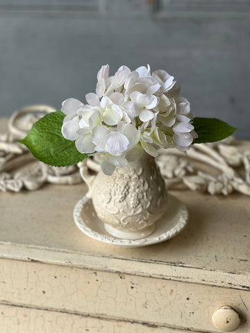Sanibel Hydrangea | 9.5" | Cream | NOT CURRENTLY IN STOCK-New For Spring 2026!