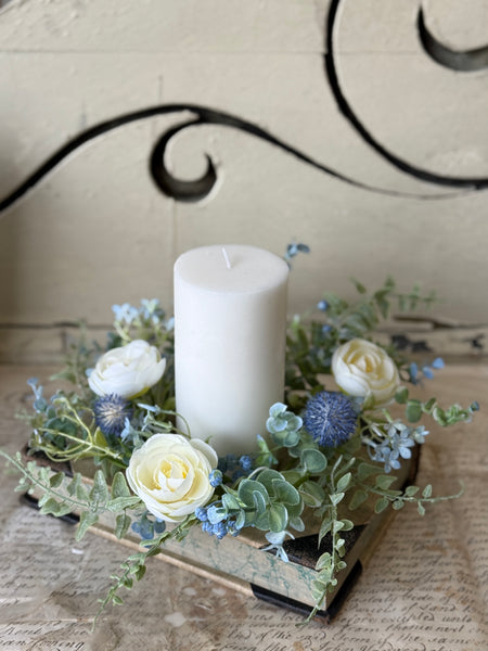 Indigo Allure Candle Ring | 10" | NOT CURRENTLY IN STOCK-New For Spring 2027!