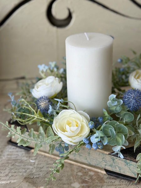 Indigo Allure Candle Ring | 10" | NOT CURRENTLY IN STOCK-New For Spring 2027!