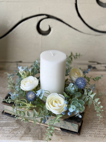 Indigo Allure Candle Ring | 10" | NOT CURRENTLY IN STOCK-New For Spring 2027!