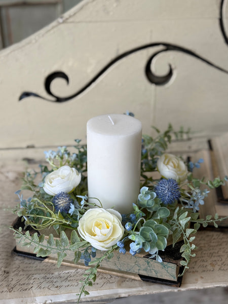 Indigo Allure Candle Ring | 10" | NOT CURRENTLY IN STOCK-New For Spring 2027!
