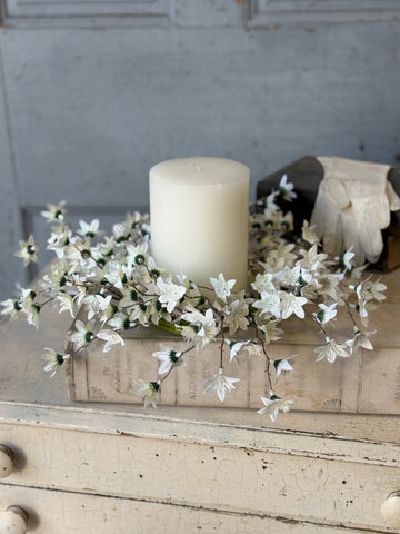 Villa Blooms Candle Ring | 12" | NOT CURRENTLY IN STOCK-New For Spring 2027!