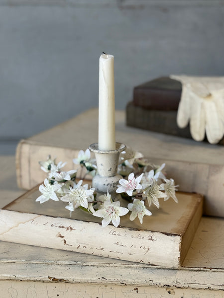 Villa Blooms Candle Ring | 6" | NOT CURRENTLY IN STOCK-New For Spring 2027!