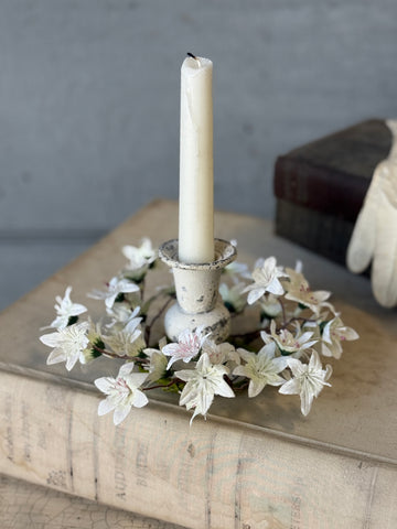 Villa Blooms Candle Ring | 6" | NOT CURRENTLY IN STOCK-New For Spring 2027!