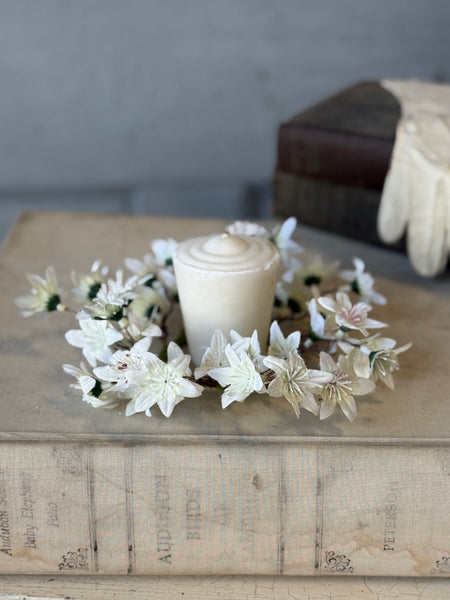 Villa Blooms Candle Ring | 6" | NOT CURRENTLY IN STOCK-New For Spring 2027!