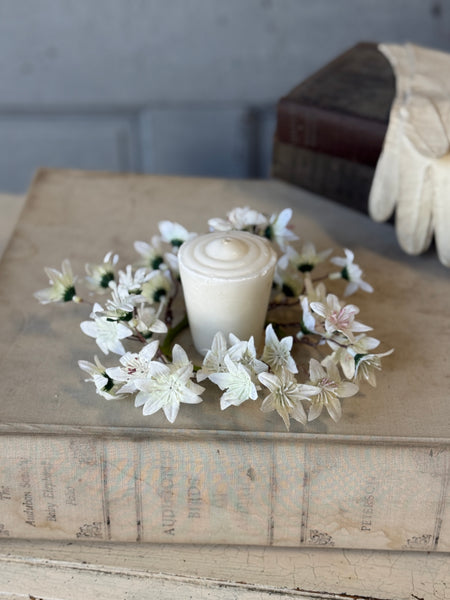 Villa Blooms Candle Ring | 6" | NOT CURRENTLY IN STOCK-New For Spring 2027!