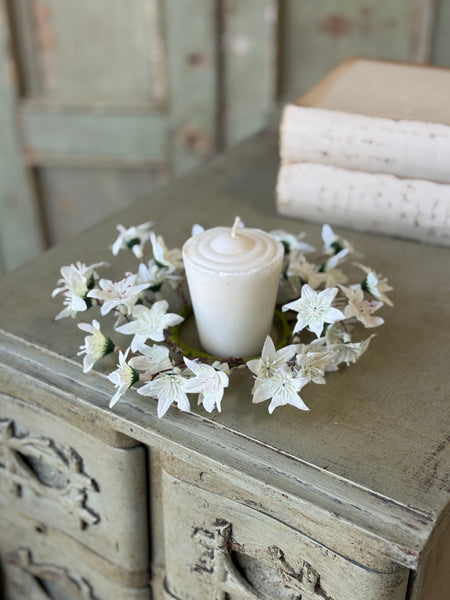 Villa Blooms Candle Ring | 6