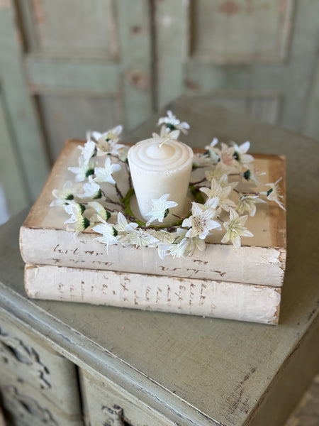 Villa Blooms Candle Ring | 6
