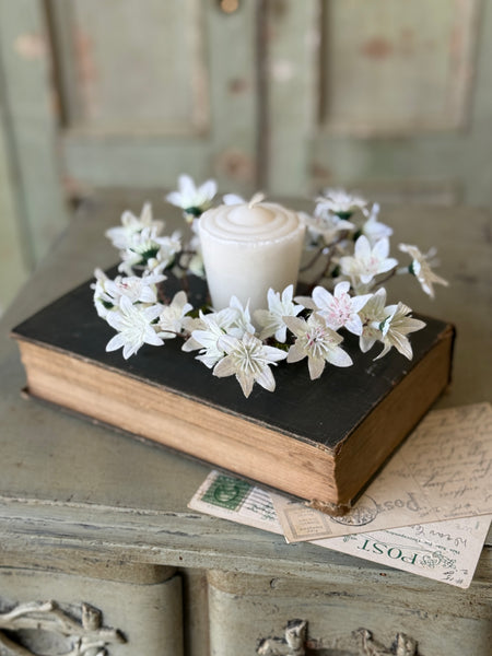 Villa Blooms Candle Ring | 6