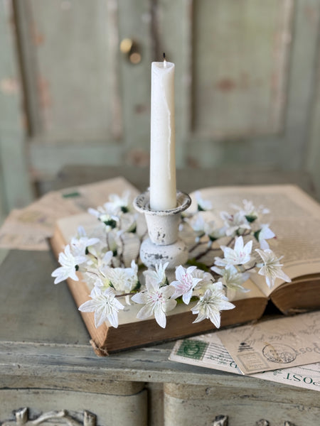 Villa Blooms Candle Ring | 6