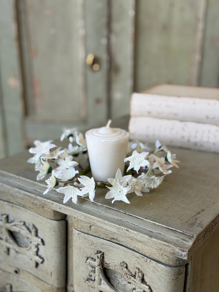 Villa Blooms Candle Ring | 6