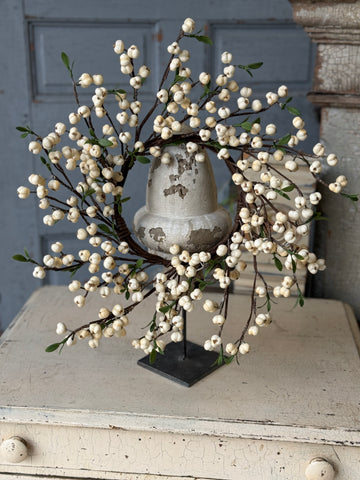 Jeckyll Berry Candle Ring | 14" | NOT CURRENTLY IN STOCK-New For Spring 2027!