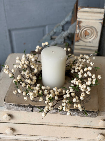 Jeckyll Berry Candle Ring | 14" | NOT CURRENTLY IN STOCK-New For Spring 2027!