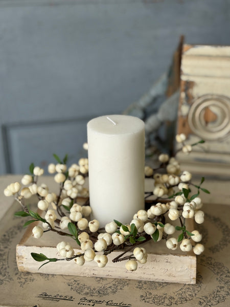 Jeckyll Berry Candle Ring | 10" | NOT CURRENTLY IN STOCK-New For Spring 2027!