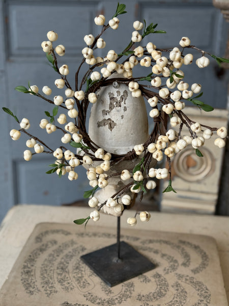 Jeckyll Berry Candle Ring | 10" | NOT CURRENTLY IN STOCK-New For Spring 2027!