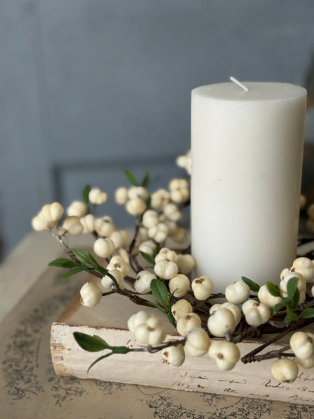 Jeckyll Berry Candle Ring | 10" | NOT CURRENTLY IN STOCK-New For Spring 2027!