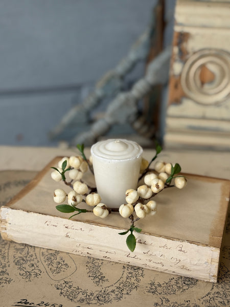 Jeckyll Berry Candle Ring | 6" | NOT CURRENTLY IN STOCK-New For Spring 2027!