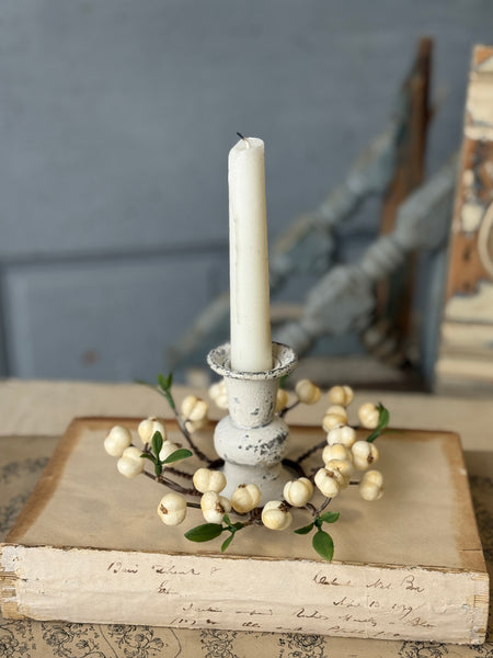 Jeckyll Berry Candle Ring | 6" | NOT CURRENTLY IN STOCK-New For Spring 2027!
