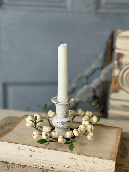 Jeckyll Berry Candle Ring | 6" | NOT CURRENTLY IN STOCK-New For Spring 2027!