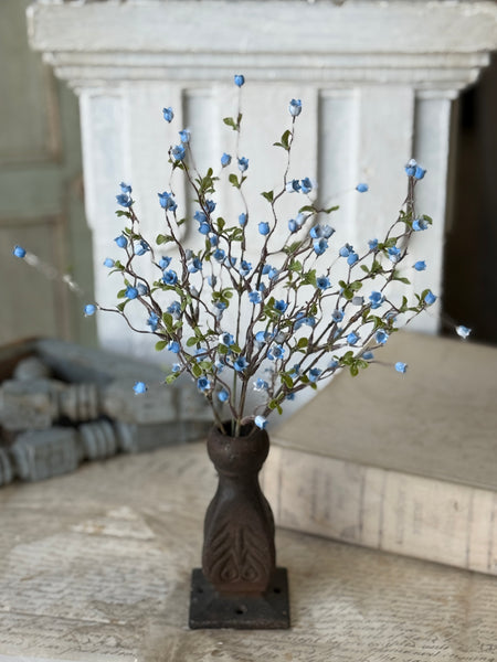 Bardot Buds Bush | 15" | Blue | NOT CURRENTLY IN STOCK-New For Spring 2027!