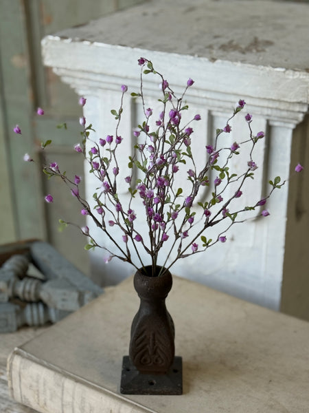 Bardot Buds Bush | 15" | Purple | NOT CURRENTLY IN STOCK-New For Spring 2027!