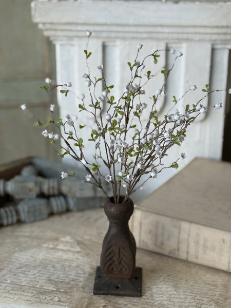Bardot Buds Bush | 15" | White | NOT CURRENTLY IN STOCK-New For Spring 2027!