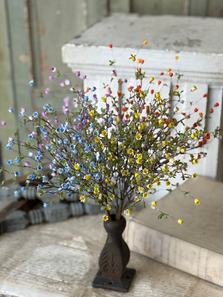 Bardot Buds Bush | 15" | Blue | NOT CURRENTLY IN STOCK-New For Spring 2027!