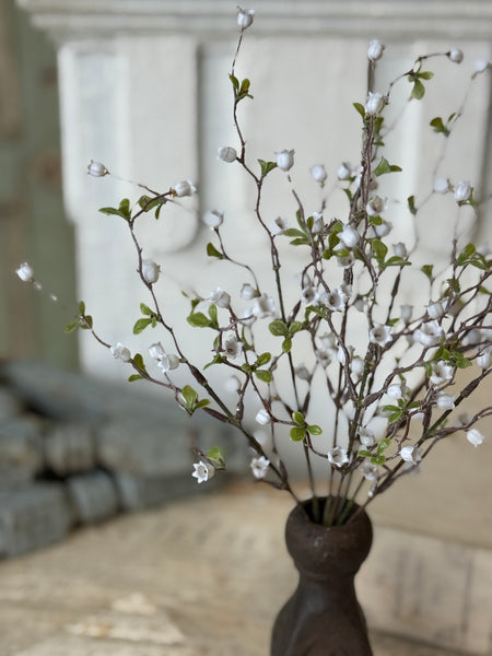 Bardot Buds Bush | 15" | White | NOT CURRENTLY IN STOCK-New For Spring 2027!