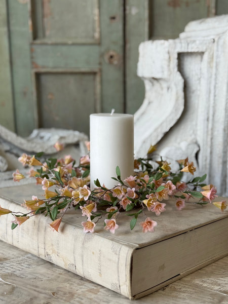 Clementine Blooms Candle Ring | 12" | NOT CURRENTLY IN STOCK-New For Spring 2027!