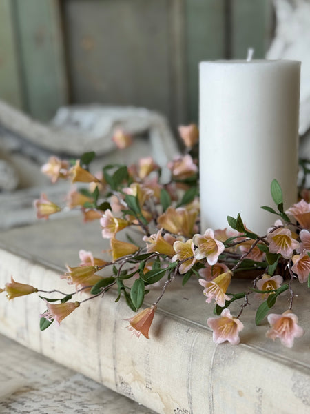 Clementine Blooms Candle Ring | 12" | NOT CURRENTLY IN STOCK-New For Spring 2027!