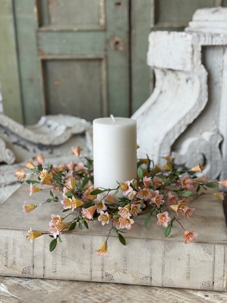 Clementine Blooms Candle Ring | 12" | NOT CURRENTLY IN STOCK-New For Spring 2027!