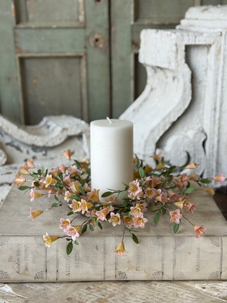Clementine Blooms Candle Ring | 12" | NOT CURRENTLY IN STOCK-New For Spring 2027!