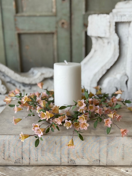 Clementine Blooms Candle Ring | 12" | NOT CURRENTLY IN STOCK-New For Spring 2027!