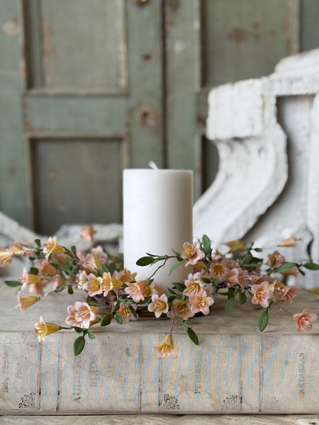 Clementine Blooms Candle Ring | 12" | NOT CURRENTLY IN STOCK-New For Spring 2027!