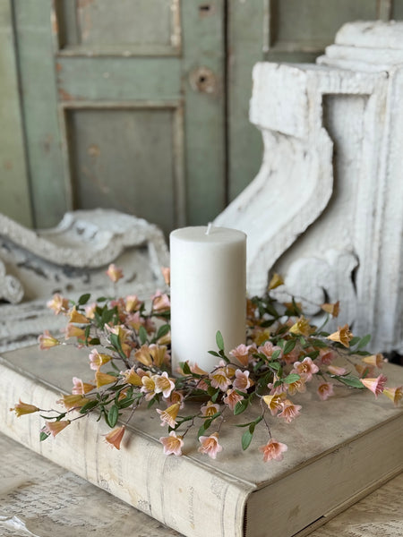 Clementine Blooms Candle Ring | 12" | NOT CURRENTLY IN STOCK-New For Spring 2027!