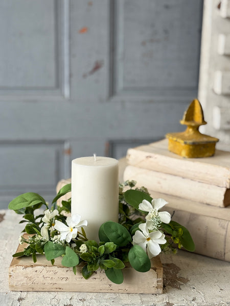 Medlock Blooms Candle Ring | 10" | NOT CURRENTLY IN STOCK-New For Spring 2027!