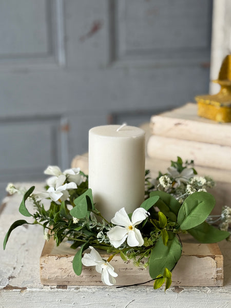 Medlock Blooms Candle Ring | 10" | NOT CURRENTLY IN STOCK-New For Spring 2027!