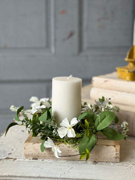 Medlock Blooms Candle Ring | 10" | NOT CURRENTLY IN STOCK-New For Spring 2027!