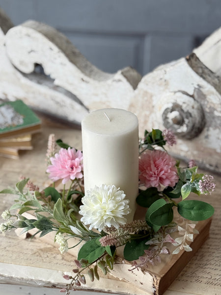 Alfresco Florets Candle Ring | 10" | NOT CURRENTLY IN STOCK-New For Spring 2027!