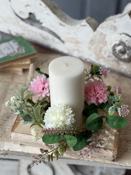 Alfresco Florets Candle Ring | 10" | NOT CURRENTLY IN STOCK-New For Spring 2027!