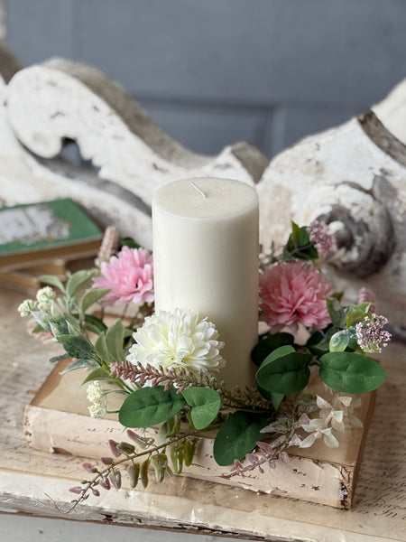 Alfresco Florets Candle Ring | 10" | NOT CURRENTLY IN STOCK-New For Spring 2027!