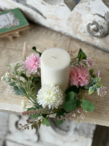 Alfresco Florets Candle Ring | 10" | NOT CURRENTLY IN STOCK-New For Spring 2027!