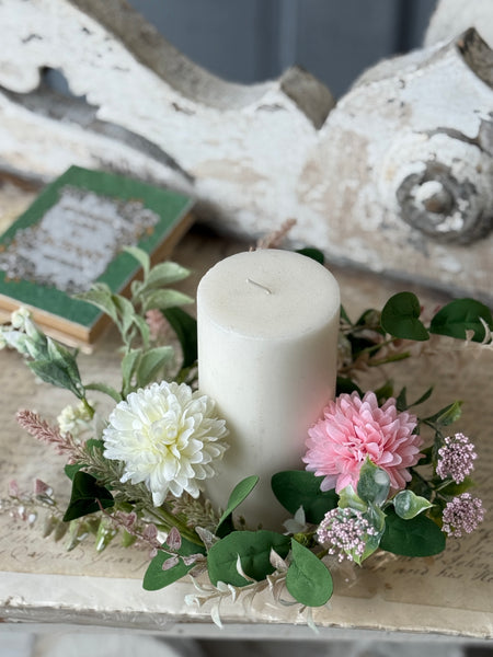 Alfresco Florets Candle Ring | 10" | NOT CURRENTLY IN STOCK-New For Spring 2027!